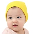 thumbnail image 2 of Baberdicy Baby Boy Girls Soft Hat Children Winter Warm Kids Knitted Cap Ye Yellow, 2 of 2