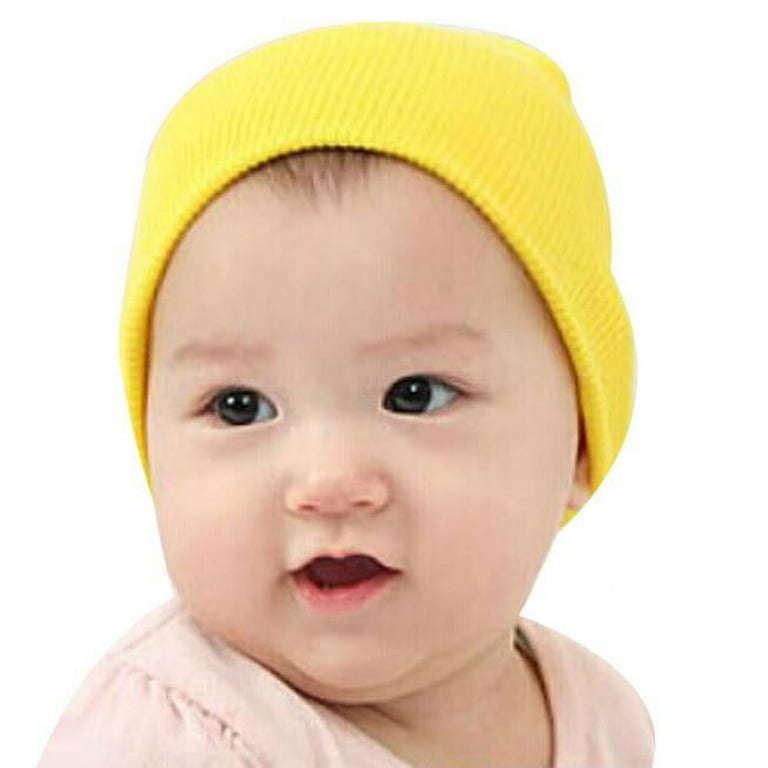 Diufon Unisex Winter Beanie Hat Ear Covered Layers Solid Color
