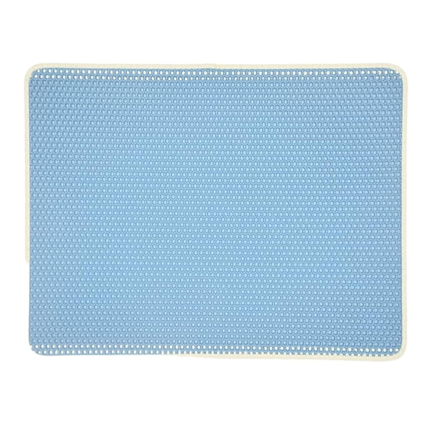 mmirethe Double Layer Pet Litter Box Mat Healthy And Hygienic Easy To ...