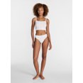 thumbnail image 2 of No Boundaries Seamless Cami Bra and Thong Panties Set, 2 Piece, Women's XS-XXXL, 2 of 5