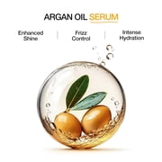 GK Hair Keratin Argan Oil Hair Serum, Hydrating and Smoothing, 0.34 fl oz
