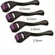 Aiguilles à Roulettes Derma pour le Visage - 540 Micro Aiguille en Titane Repoussent la Barbe - Acné et Perte de Cheveux Soins de la Peau – image 1 sur 6