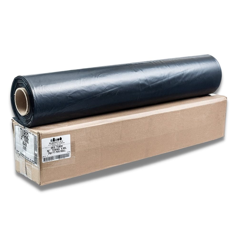 Plasticplace Compactor Bag Tubing, 63 Gallons, 29" x 269 Feet of Tubing