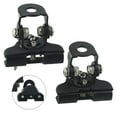 2Pcs Pillar Hood Led Work Light Bar Mount Bracket Clamp Holder Offroad