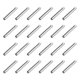 thumbnail image 1 of Uxcell 60Pcs Pasadores de Resorte Ranurados 1/10 Pulgada (2.5 mm) Diámetro 1/2 Pulgada (14 mm) Longitud para Fijación Segura, Plateado, 1 of 6