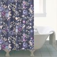 thumbnail image 4 of Pioneer Flower Floral Print Pattern Shower Curtain 72"x84" ,Bathroom Decorative Shower Curtains Set with 12 Hooks,Modern Waterproof Washable Shower Curtain, 4 of 6