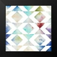 thumbnail image 2 of Meagher, Megan 20x20 Black Modern Framed Museum Art Print Titled - Pattern Blur IV, 2 of 5