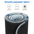 thumbnail image 3 of Long Mouse Pads for Desk,Light Blue Christmas Snowman Pattern Desk Mats on Top Of Desks, Desk Mouse Pad Extra Large with 3mm Non-Slip Base and Stitched Edge for Gaming,Office,Work,Home 47.3x23.6in, 3 of 5