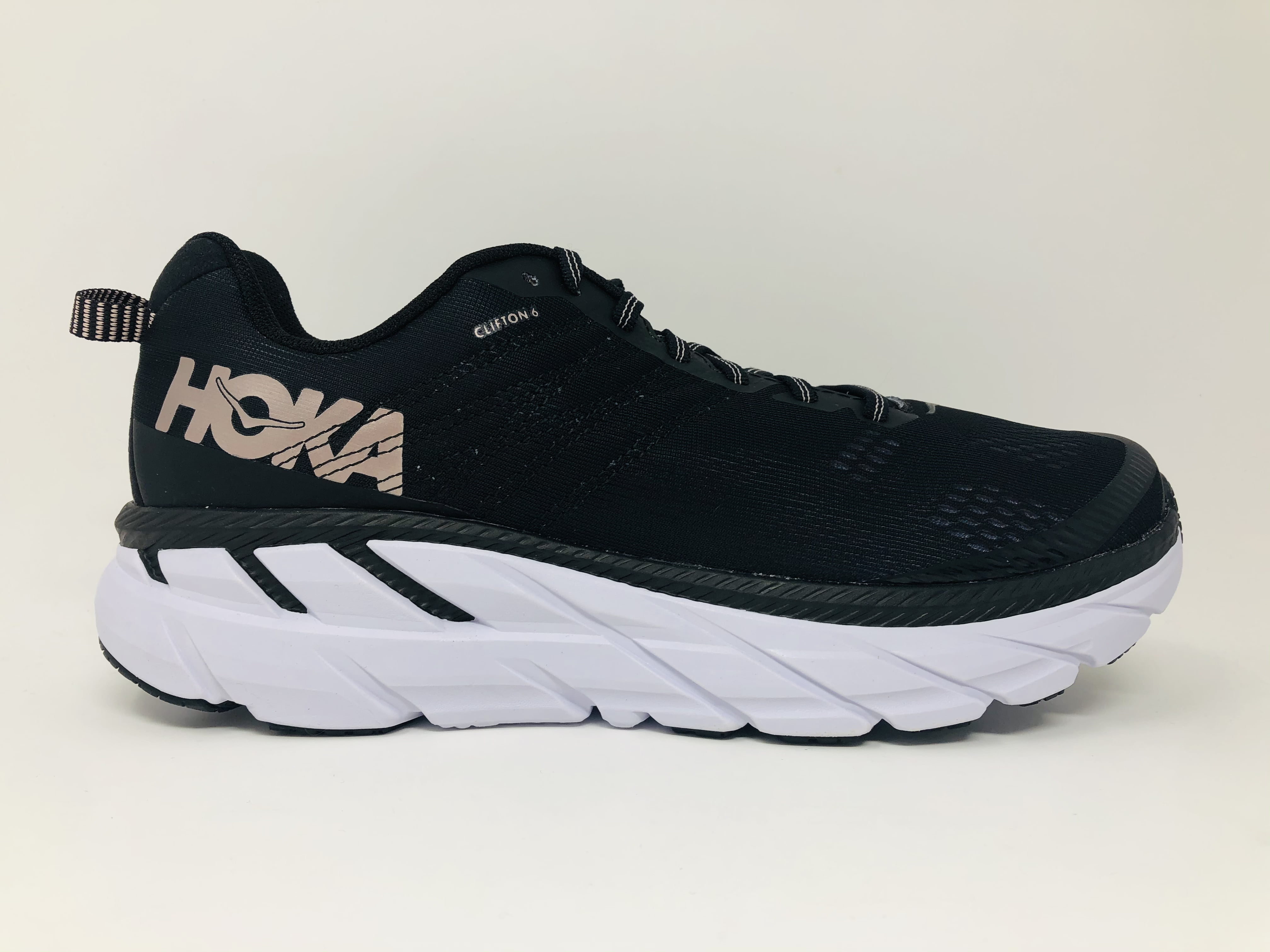 clifton 6 black rose gold