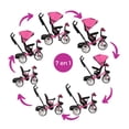thumbnail image 4 of Triciclo para Niños The Baby Shop  para bebés, evolutivo Luz y Sonido Rosa -, 4 of 8