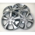 thumbnail image 2 of TuningPros WSC-616S14 Set of 4  Metallic Silver Hubcaps 14" - Hub Caps Wheel Skin Cover 14 inches 4 Pcs Set, 2 of 4