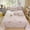 Khaki, variant on Heavy Duty Bed Sheet 94.5" x 78.7", Thick Breathable Non-Slide Printed Sheet for Student Dormitories, Colorfast,Beige