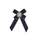 thumbnail image 1 of Pre-atado pajarita cinta broches cuello camisa corbata cuello corbata broche Pin boda fiesta pajarita para mujer chica Sincero Hogar, 1 of 5