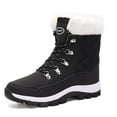 thumbnail image 6 of Lopsie Women's Snow Boots Outdoor Waterproof Mid-Calf Winter Boots, 6 of 8