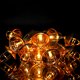 thumbnail image 3 of 3 metros 20 bombillas LED blanco cálido jaula de oro rosa cadena de hadas decoración de luces, 3 of 8