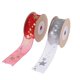 thumbnail image 1 of Cinta de Navidad 2X; Cintas Navideñas de Tela Satinada de 11 Yardas para Manualidades, Decoración, Caja de Vacaciones, Envoltura de Regalos, Pinzas Pa 25mm mayimx Cinta de adornos navideños, 1 of 9