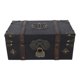thumbnail image 1 of Caja de almacenamiento de madera Retro, exquisita caja decorativa hecha a mano, joyero Vintage para joyería, documentos, libros, 1 of 5