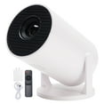 thumbnail image 2 of Projecteur Portable, Forte Compatibilité Projecteur Réglable à 270 Degrés avec WiFi pour Ordinateur Portable Noir, Blanc, 2 of 7