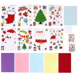 HGYCPP 138 Pcs Christmas Scrapbooking Stickers Stationery Supplies
