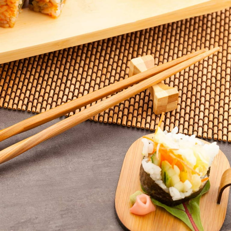 Natural Bamboo Twisted Chopsticks - 9 - 100 count box