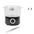 thumbnail image 1 of Bucket Towel Warmer Quickly Heating Timing Function Hot Towel Steamer for Salon Hotel US Plug 110V, 1 of 8