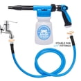 thumbnail image 6 of Car Wash Foam Gun Sprayer, Car Washing Kit with Washing Sponge & Absorbent Towel, Hose Nozzle Foam Cannon for Garden Cleaning, 6 of 7