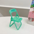 thumbnail image 5 of Soportes de Teléfono de Mini Silla Plegable Soporte de Teléfono Móvil de Color Caramelo Plegable de Escritorio Cuna de Silla Plegable Multiángulo Portátil Shuxiu Wang 8390615165259, 5 of 5