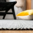 thumbnail image 4 of SAFAVIEH Martha Stewart Cotton Geometric Area Rug, Charcoal/Grey, 4' x 6', 4 of 7