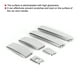 thumbnail image 5 of Embellecedor de cubierta de manija de puerta galvanizada ABS para coche, 6 uds., apto para HYUNDAI GRAND STAREX (H1) 2019, 5 of 8