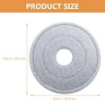 thumbnail image 5 of 6 pcs  Replacement Mop Head Round Shape Mop Head Refill Household Clean Tools, 5 of 8