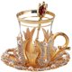 thumbnail image 1 of Juego de vasos de té y café DEMMEX Turkish 100 ml con accesorios, 1 of 8