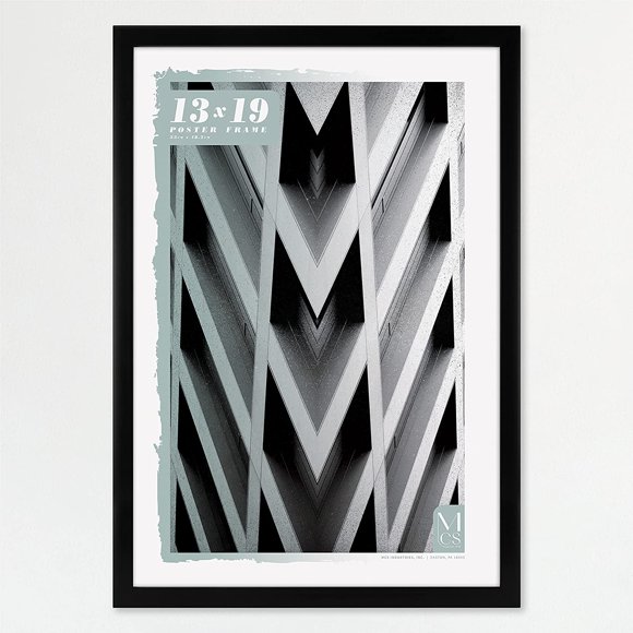 shiyou-Gallery Foundation Poster Frame, Black, 13 x 19 in