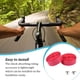 thumbnail image 4 of Soidarity Cinta para manillar de bicicletas con enchufe de barra Empuñaduras de amortiguación para ciclismo Envolturas Cintas transpirables de Ciclismo Rojo, 4 of 6