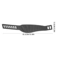 thumbnail image 4 of Miangastore Design Élastique Réglable Caoutchouc Noir 4 Pcs 12.8X2.2X0.2In, 4 of 8
