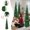 Multicolor #6, variant on Vaidha 6ft Pre-Lit Folding Christmas Tree with Multicolor Lights | Easy Assembly Decorative Tree for Home Party School Festival Decor | Includes Sequins & Ornaments