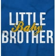 thumbnail image 2 of Little Baby Brother Cute Announcement Youth T Shirt Tee Boys Infant Toddler Brisco Brands 12M, 2 of 5