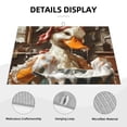 thumbnail image 3 of Kdxio Cartoon Scottish Duck for Dish Drying Mat,24*18 inch Absorbent Dish Drainer Kitchen Counter,Large Size Dish Drying Pad for Countertops,Draining Racks, 3 of 6