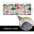 thumbnail image 4 of Mushroom Kitchen Decor Rugs Mats, Non-Slip Cushioned Anti-Fatigue Floor Mat, Heavy-Duty Foam Comfort Standing Mat Washable for Home Decoration,Office,Bedroom,Living Room,Dining Room,18 x 48 inches, 4 of 6