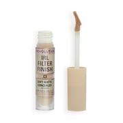 كريم تجميل Revolution IRL Filter Finish Concealer، تغطية كاملة، خالٍ من الزيوت، C3، 0.21 أونصة