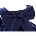 thumbnail image 3 of Bébé Nouveau-Né Filles Robe Princesse Arc Tutu Fête Robes de Mariée d'Anniversaire, 3 of 8