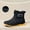 Yellow, variant on Crunowin Women's Ankle Rain Boots, Non-Slip Everyday Short Low-Cut All-Season Wear Outdoor Shoes Brown 9