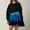 Dark Blue, variant on Free Shipping Sweatshirt Dresses For Women 2024 Tie Dye/Plaid/Striped Pleated Hem Pullover Tops Long Sleeve Crewneck Gradient Sweatshirt Dress