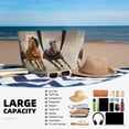 thumbnail image 5 of Honeii Horses free run on desert for Tote Bag with Adjustable Strap,Beach Bag, Waterproof Sandproof Beach Tote Bag, Large Capacity Foldable Beach Bags, 5 of 7