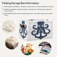 thumbnail image 5 of Ryvnso Octopus Storage Basket Large Bin Foldable Boxes Toys Organizer 14.2x10.2x8.3in 2 PCs, 5 of 8