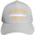 thumbnail image 1 of USS Puget Sound Ad 38 Baseball Cap Men - Classic Dad Hat Adjustable Plain Hat, 1 of 7