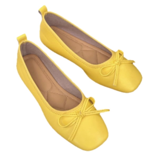 CHICVOMEY Flat for Women Graceful Classic Soft Insole Slip On Low Top Women’s Flats for Daily Vacation Formal Office Commute