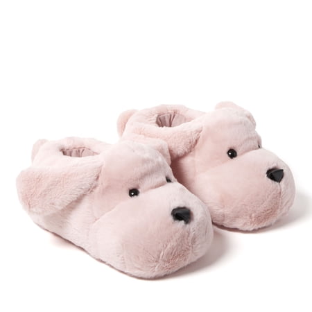 Cozyfoams Women s Overstuffed Animal Closed Back Slipper