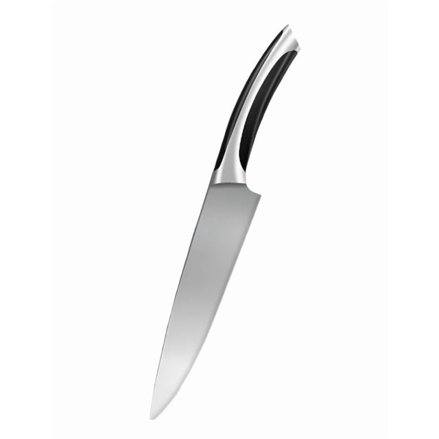 Xtellar Cuchillo Chef De Cocina Acero Inoxidable Alto Profesional Cuchillos De Cocina 8 Inch Forjado A Mano Color Plateado