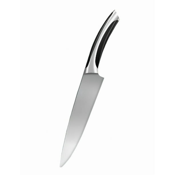 Xtellar Cuchillo Chef De Cocina Acero Inoxidable Alto Profesional Cuchillos De Cocina 8 Inch Forjado A Mano Color Plateado