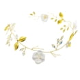 thumbnail image 2 of Accesorios de Pelo Boda Nupcial Diadema Imitación Perla Flores de Cabello de Tira Corona para Ornamento de Cabeza Mujeres Soledad Diadema nupcial con diamantes de imitación, 2 of 9